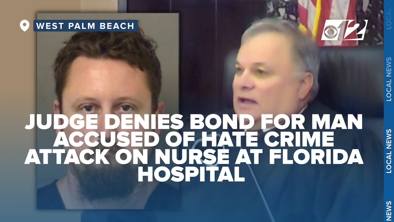 Judge denies bond for man accused of hate crime attack on nurse at ...