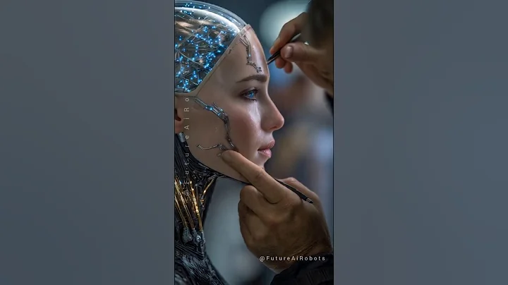 Humanoid Robot Face Demo Stuns Expo Crowd #FutureTech #AIInnovation