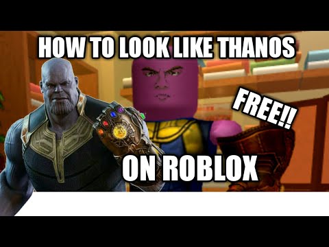 thanos fan club thanos outfit roblox