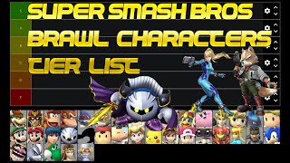 Super Smash Bros Brawl Characters Tier List