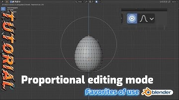 Few minutes Blender - Proportional Editing basic