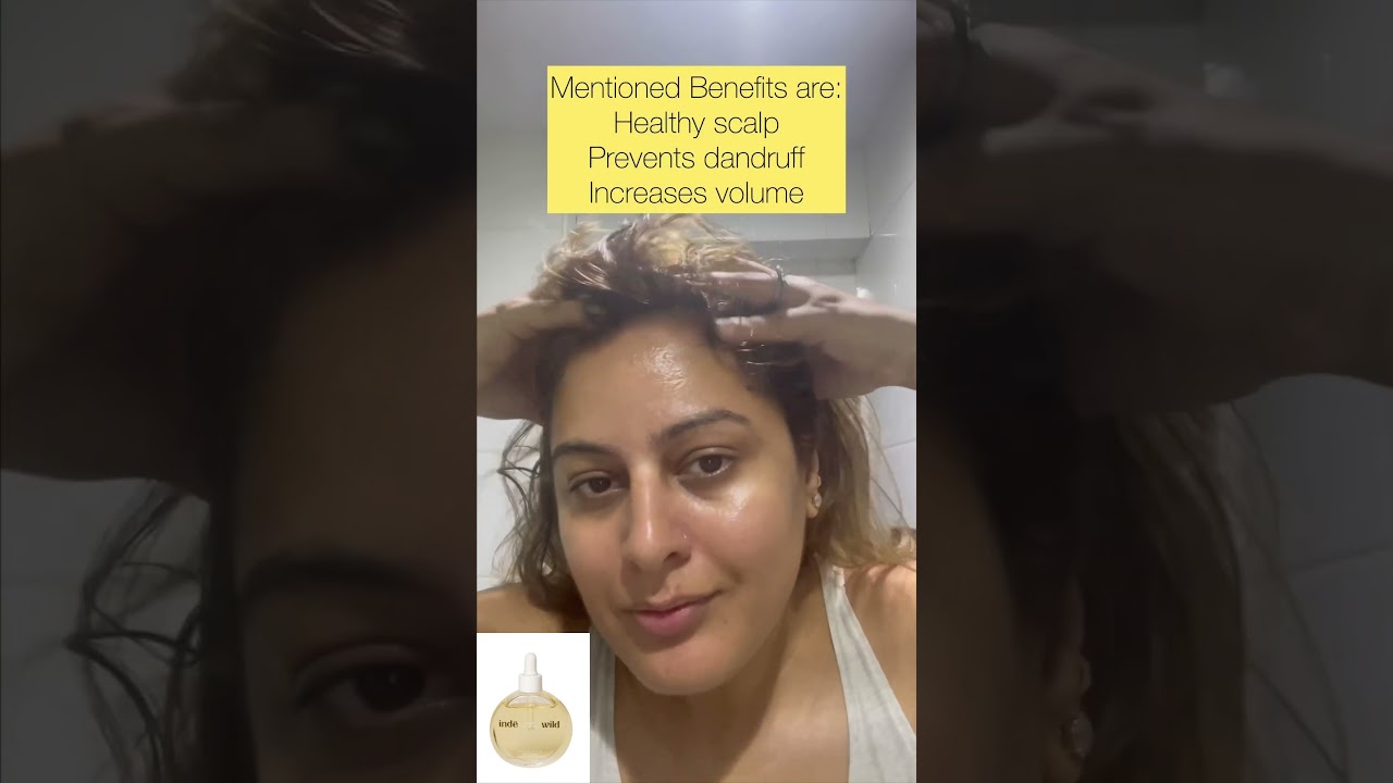 Inde Wild Champi hair oil honest review! Not sponsored 
