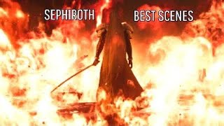 FFVII REBIRTH - SEPHIROTH BEST SCENES