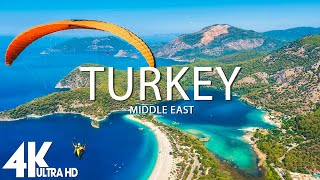 Полет над Турцией (4K UHD) - Расслабляющая музыка вместе с красивыми видеороликами - 4K Видео Ultra