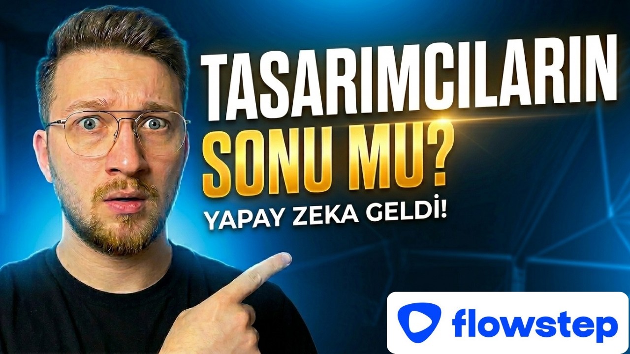 Tasarımcıların İşini Elinden Alacak Yapay Zeka! (Flowstep İncelemesi)