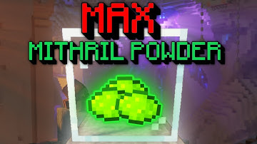 Simple Guide to MAX Mithril Powder in 2 MINUTES - Hypixel SkyBlock - Dwarven Events Guide