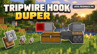 AUTOMATIC TRIPWIRE Hook DUPER Farm Minecraft (1.21+) @HattyPlayz