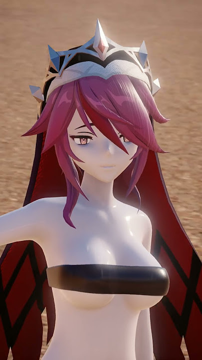 [Genshin Impact MMD-R18] Rosaria - Shawty Like to Flirt