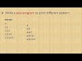 How To Print Patterns in Java | Number Pattern | Character Pattern| VS code