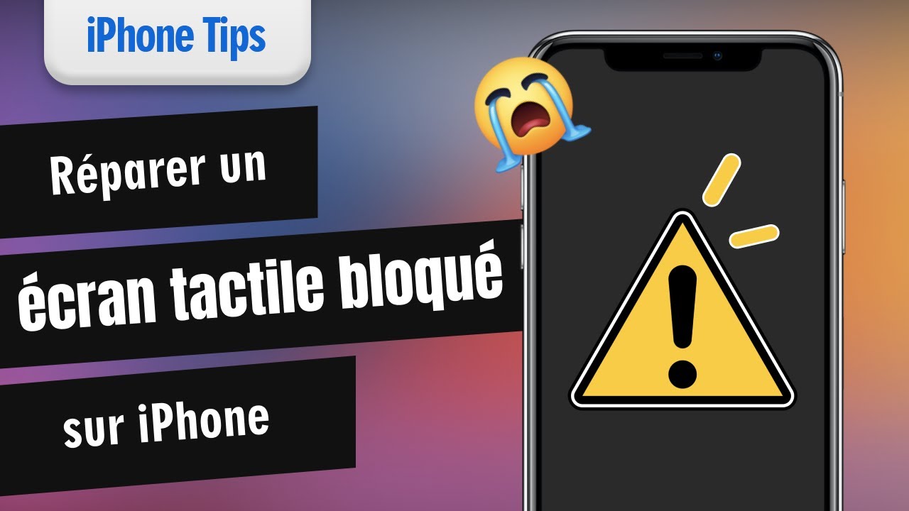 Comment résoudre le problème d'écran iPhone X qui ne répond pas