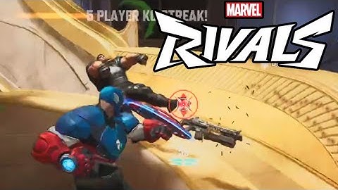 I can do this all day | Marvel rivals ranked winning with every character series | Captain America