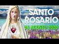 SANTO ROSARIO de Hoy MIÉRCOLES 26 de AGOSTO de 2020🌷🌺Alabanza de Dios