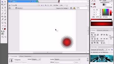 Animación por Interpolación de Forma con FLASH