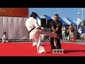 空手　女子中学生　バット折り　蹴り！　中学2年生　本物 ベスト・キッド　The Karate Kid