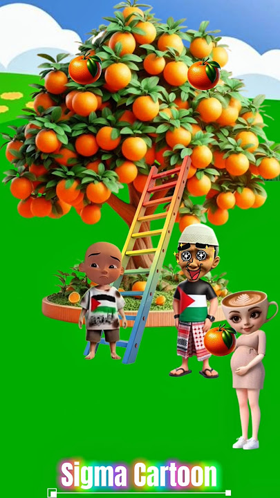 Buah jeruk untuk Upin dan balerina capucino #animasi #kartun #anomali #tungtungtungsahur #upinipin