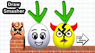 😂 🌈 Beat 3×3 Player Game Hungry Balls 2048 vs Hide Balls vs Draw to smash Gameplay part 185 screenshot 4