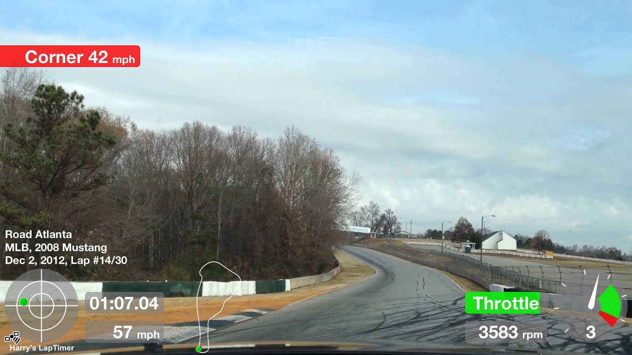 Road Atlanta Lap 18 of 30 December 2, 2012 NASA HPDE 1.mov YouTube