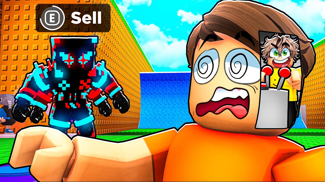 Controlling my DADDY to Steal ALL His Brainrots! (Escape Tsunamis for Brainrots)