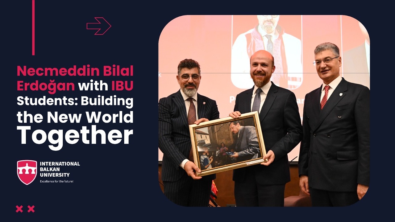 IBU Hosts Necmeddin Bilal Erdoğan for Talk on Academic and Cultural Bridges for Balkan Youth