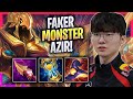 Faker is a monster with azir  t1 faker plays azir mid vs yone  season 2024