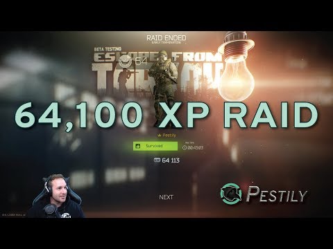 64,100 XP Lab Raid New PB Escape from Tarkov