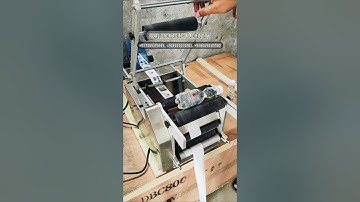 Goli Soda Bottle Labeling Machine |sticker Labeling machine #stickerlabeling #roundlabeling #label