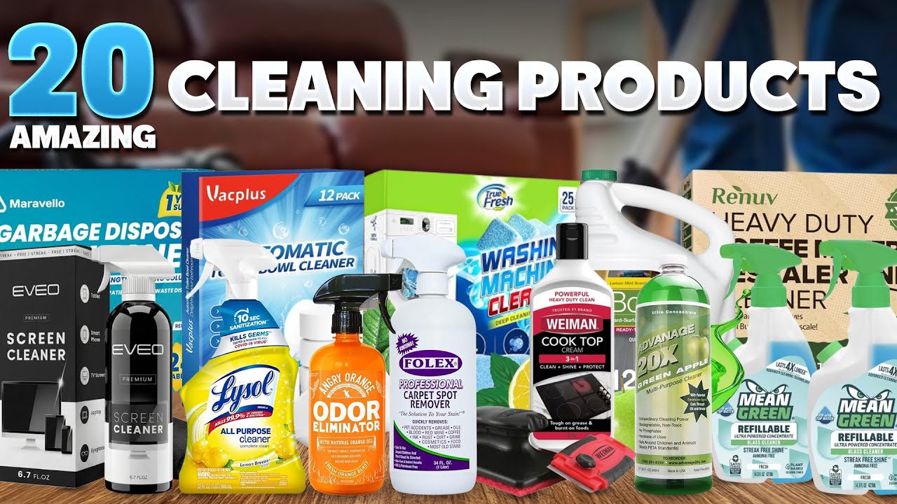 20 потрясающих чистящих средств на Amazon, которые действительно работают!