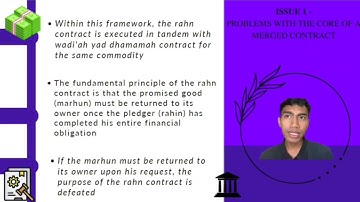 ISB511 - VIDEO PRESENTATION ON ISSUES AND CHALLENGES IN AR-RAHNU