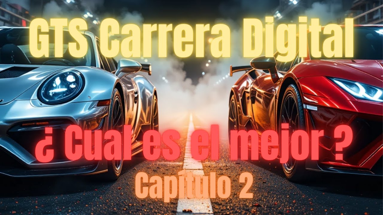 Comparativa GTs Carrera Digital 132