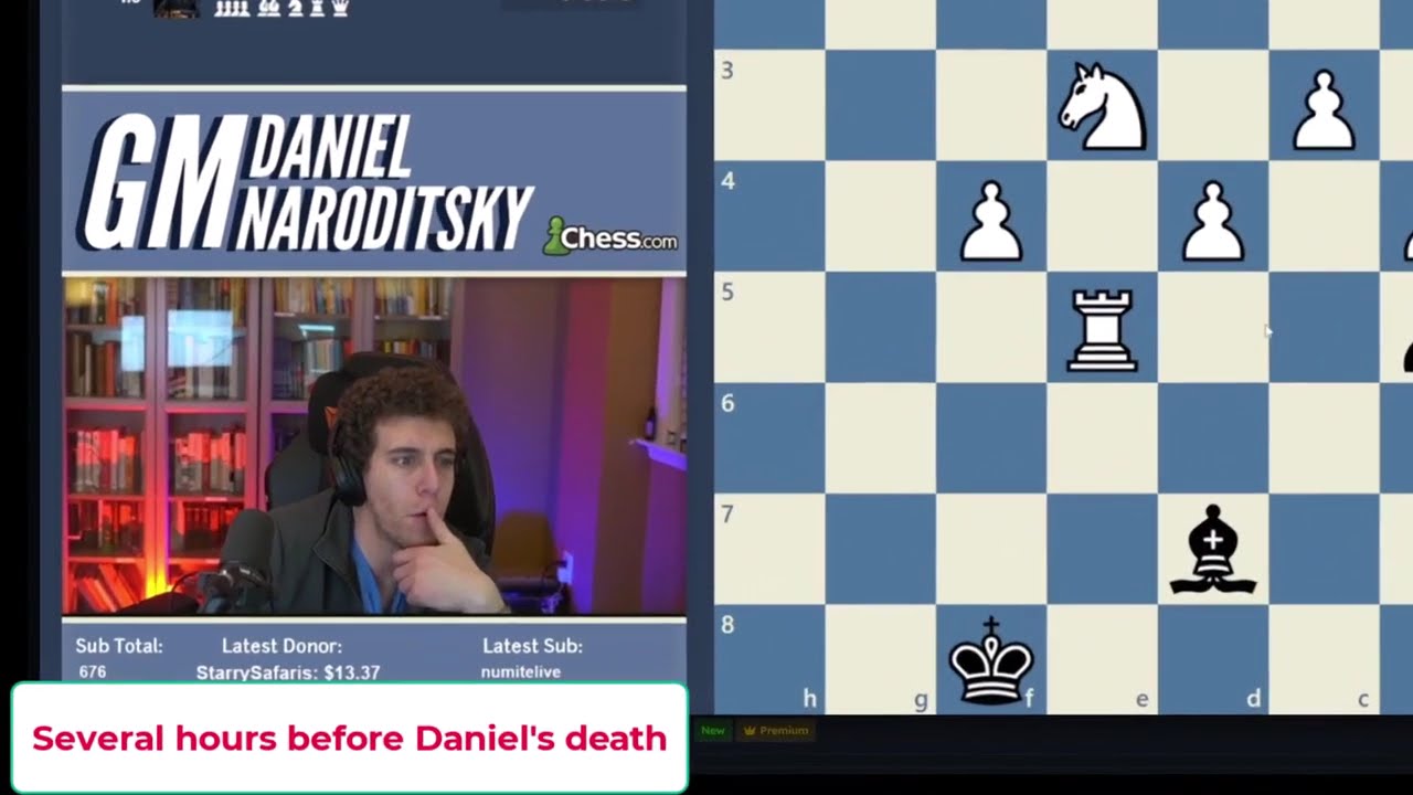 Painful moments in Daniel's last stream