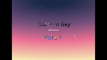 Animated Stars In Sky CSS Tutorial Part 1