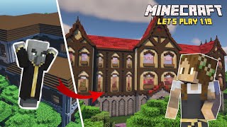 I TRANSFORMED a Woodland Mansion | Minecraft Let's Play 1.19