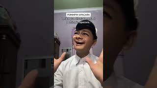 KETIKA GUA DITUNJUK SEBAGAI PEMIMPIN UPACARA..😭 #sadjoni