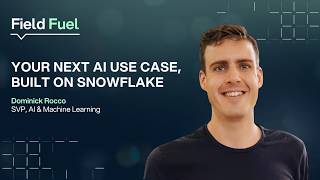 3-2-1 GO: 3 AI use cases, 2 prototypes, 1 Snowflake MVP
