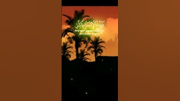 ويدع الإنسان بالشر دعاءه بالخير 😓🤲 | #ياسرالدوسري 🌿 | #سورة_الإسراء ❤ #quran #قرآن 🌿 #الليل #النهار