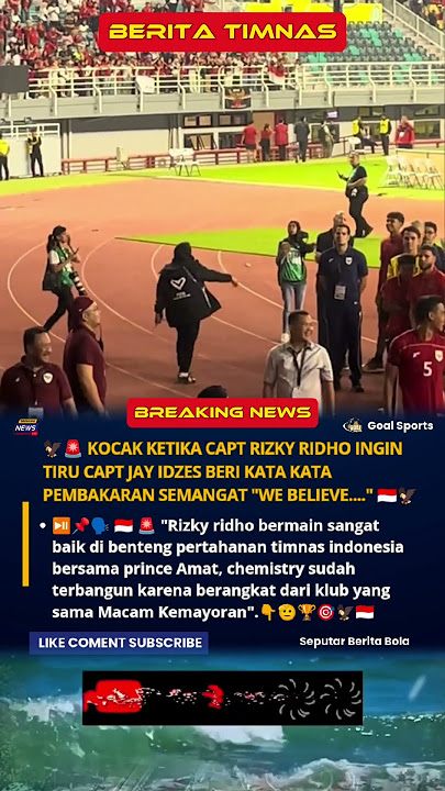KOCAK KETIKA CAPT RIZKY RIDHO INGIN TIRU CAPT JAY BERI KATA KATA PEMBAKAR SEMANGAT
