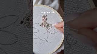 Cute Easter bunny embroidery🐰 #embroidery #handembroidery #handmade #art #craft #stitch #tutorial