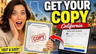How to get a copy of your birth certificate in California