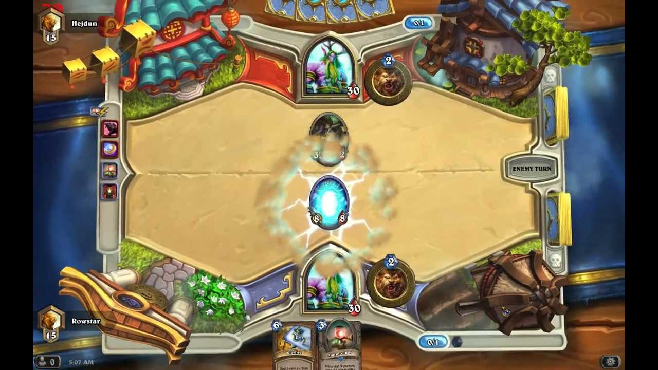 Hearthstone: Turn 2 Ironbark Protector = Rage Quit