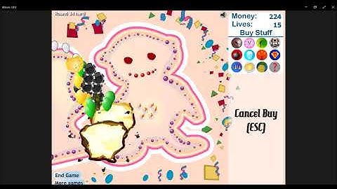 Bomb Cannon Towers Only (Track 5, Hard, Bloons Tower Defense 3 Challenge)