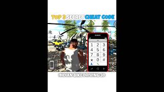 Famous TOP 3 SECRET CHEAT CODE IN INDIAN BIKE DRIVING 3D | Indian Bike Driving 3D New Update Cheat Code Profile