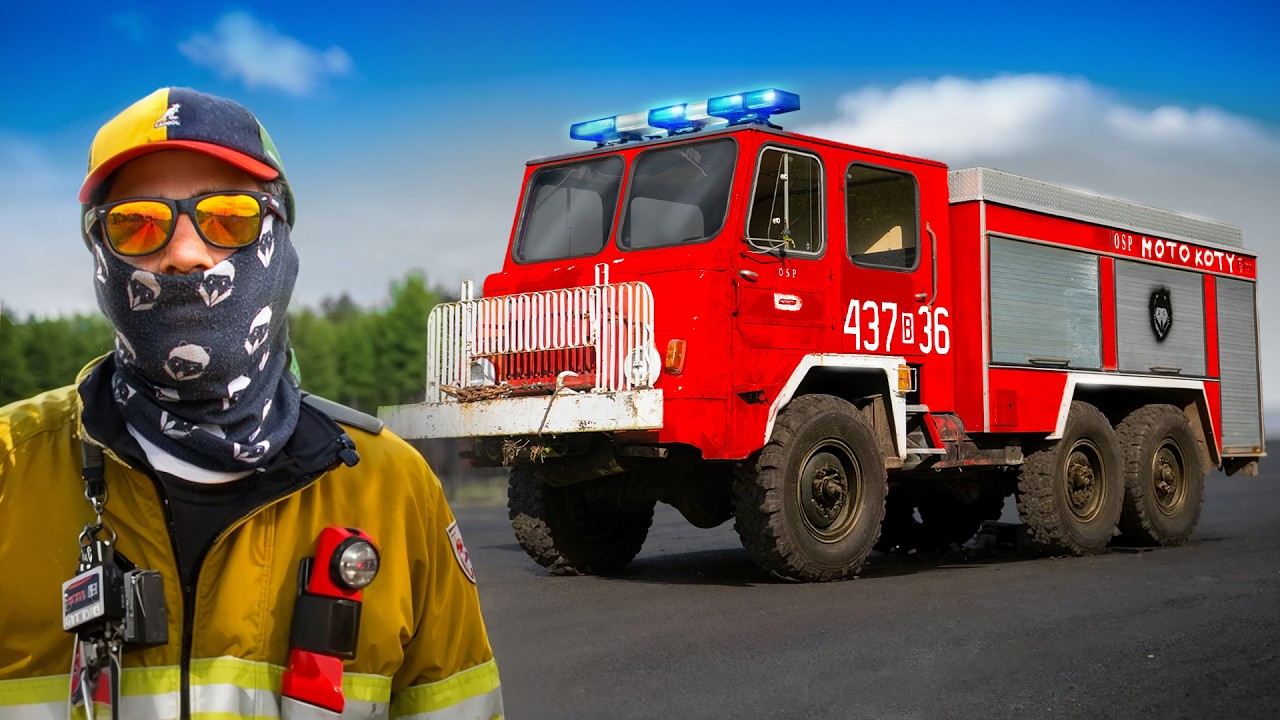 Kupiliśmy wóz strażacki STAR 660 na dzień dziecka!