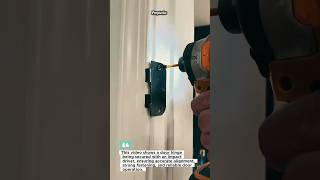 Perfect Door Hinge Installation with an Impact Driver #DIY #Woodworking #Tools