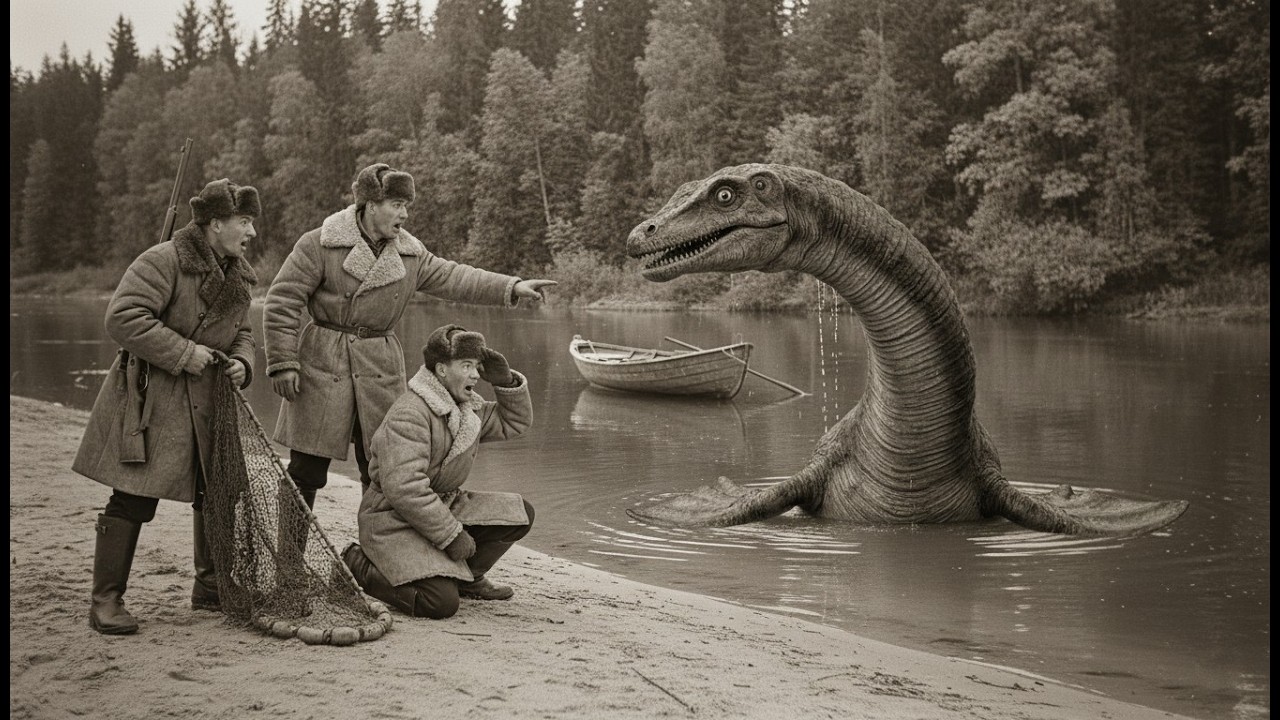 Сибирские РЫБАКИ встретили живого ПЛЕЗИОЗАВРА