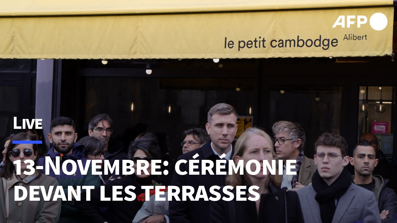 🔴 LIVE - 13-Novembre: cérémonie devant le "Carillon" et le "Petit Cambodge"