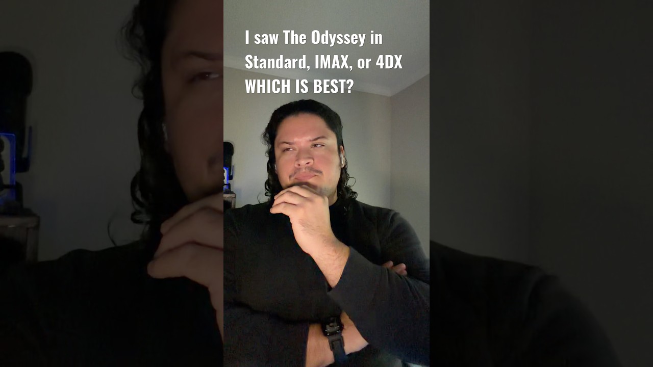 Which format is best for #TheOdyssey? (Standard, IMAX, 4DX)