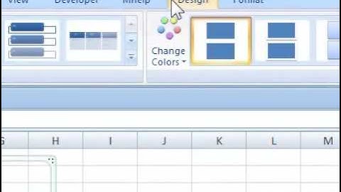 How to change the direction of a SmartArt graphic in a spreadsheet