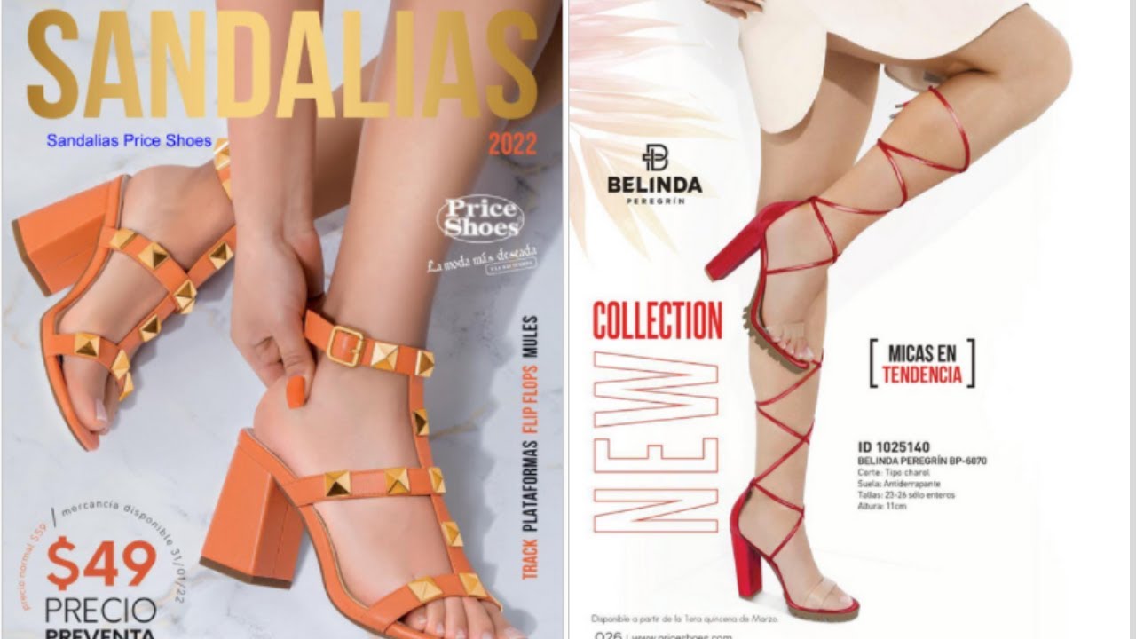 PRICE SHOES SANDALIAS Primavera Verano 2022 - YouTube