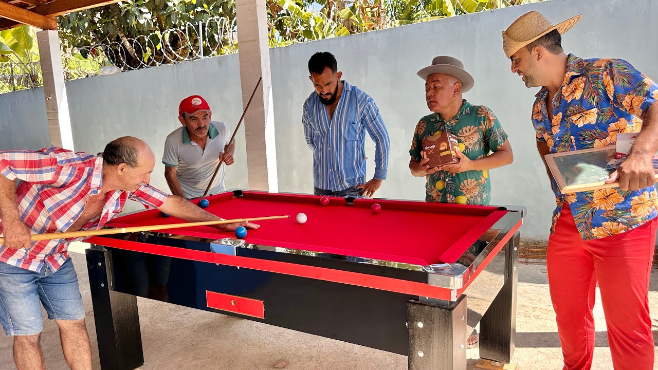 SEU BIU COMPROU UM SINUCA COM O DINHEIRO DO EMPRÉSTIMO DE SEU ALFREDO