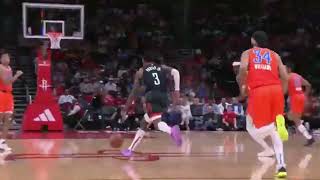 Kevin Porter Jr. lob on Jalen Green incredible finish😱😱😱 Rockets Vs OKC Nov.26 2022 - 2023 Season
